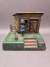 Highly Collectable  136 Uncle Remus Mechanical Cast Iron Bank   reproduction 