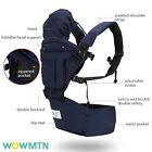 Ergonomic Multifuctional Baby Carrier With Hip Seat Complete All Seasons