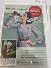 Lot Of 4 Coca Cola  Coke Ads Pre Ww2