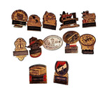 12 Houston Livestock Show   Rodeo Captain  Committeeman chairman Lapel vest Pins