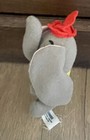 Walt Disney Productions Dumbo Plush Stuffed Animal Vintage Dumbo