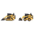 Diecast Masters 1 64 Caterpillar 272d2 Skid Steer 297d2 Track Loader Set 84647