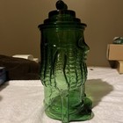 See Photos  Vintage Large Planters Peanuts Mr  Peanut Vintage Green Cookie Jar