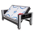 7ft 3-in-1 Rotating Swivel Air Hockey Billiards Pool Table And Table Tennis