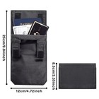 Anti Theft Rfid Travel Money Belt Bag Wallet Credit Card Id Cash Passport
