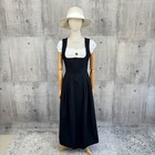 Rose-dirndl Aus Bayern Black Maxi Dirndl Dress Pleated Skirt Oktoberfest 36 