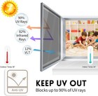 One Way Mirror Tint Window Film Privacy Protect Uv Reflective Sun Block For Home