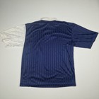 Vintage Adidas Football Shirt - Rare 90s Style - Navy   White - Men s Large
