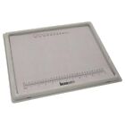 14 X 11 Inch Non-slip Rubber Backed Treasure Bead Mat With Clear Cover Tray