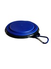 Collapsible Silicone Pet Bowl Dog Cat Travel Feeding Water Food Dish Feeder Blue