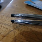 Vintage Cross Century Chrome 3501 Mechanical Pencil   Pen Set W  Case   Instruc