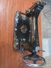 Antique Standard Sewing Machine W Case Electric Motor Foot Pedal