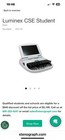 Stenograph Luminex Cse Steno Machine W Tilting Tri-pod  Wide     Dz Keys
