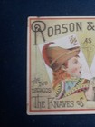 Vintage Robson   Crane Theater Trade Card The Knaves Of Shakespeare