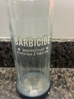Barbicide Disinfectant Glass Jar King Research Inc Lg 11 5  Tall  Vintage Barber