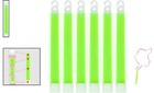 Green Glow Sticks - 6 Pack  12 Hour Bright Light For Any Adventure