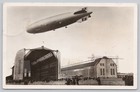 1936 Hindenburg Lz129 First Return Flight Rppc Postcard Lakehurst To Frankfurt