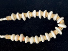 1600 s -1800   s Az  Ground Found Shell   Glass Beads   Blue Padre Bead