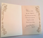 Vintage American Greetings Christmas Greeting Card Unused Santa Claus