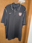 Nike Dri Fit Us Men   s Team Usa Soccer        Short Sleeve Polo Xl Shirt b79 