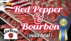 Red Pepper And Bourbon  1lb Premium Beef Jerky Crazy Good   