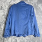Lafayette 148 Loro Piana Wool Angora Blazer Jacket Women s 14 Blue 3 Button
