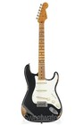 Fender Custom Shop  59 Stratocaster Heavy Relic Electric Guitar - Aged Black 