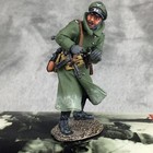 King   Country Bbg058 German Winter Shouting Officer Wwii Figure With Box