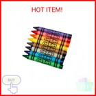 Cra-z-art Jumbo Crayons  8 Assorted Colors  8 pack  10203wm48 