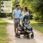 Twogether Ride Hammock Seat Attachment For Stroller   For Infant And Toddler
