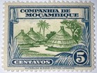 Travelstamps  1937 Mozambique Company  Stamps Scott  176 Thatch Huts Mognh