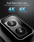 Sjcam Sj20 Action Camera 4k 20mp Hdr Camera   Dual Lens Dual Screen Waterproof