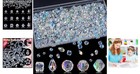 600pc Crystal Glass Beads With Iridescent Ab Finish For Stunning Jewelry