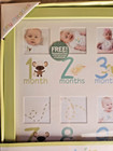 Tiny Miracles Green 12 Month Photo Slots Picture Frame Nursery Baby Child Large