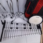 Ludwig M652rbr Student Xylophone Bell Kit Rolling Bag Stand Practice Pad Mallets