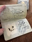  2  Vintage Obsolete Expired Us Passport W  Stamps 1960s