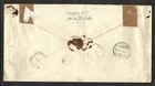 Uruguay 1932 Reg cover To Argentina Postage Mixto W brazilian Stamp  Rare    