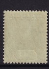 St Lucia-1918 1 - Black blue-green Olive Back Sg 85a Lightly Mounted Mint