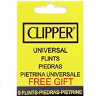 4 X Clipper Refilable Lighters Black Gradient Mini Size Full Set   Flints
