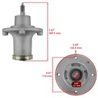 48  Deck Spindle Belt Blade Pulley For Husqvarna Z248f 539112170 539113425