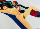 Tom Wesselmann Lithograph Handmade Coa Original Signed Op Numbered By Hand