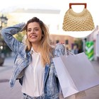  Diy Macrame Handbag Kit For Adults Beginners Boho Handbag Purse Making Set 