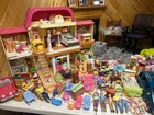 Fisher Price Loving Family Grand  Dollhouse 1997 Loaded Dolls Furniture  Vehicle