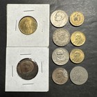 Brazil Coin Instant Collection Lot Of 10 Coins Reis Centavos 1938 Old World 