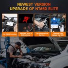 Foxwell Nt650 Pro Obd2 Scanner Car Code Reader Abs Srs Reset Bidirectional Test