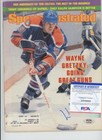 Wayne Gretzky Signed Sports Illustrated Si Magazine February 15  1982 Psa dna Au
