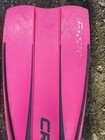 Cressi-sub Frog Pink Diving Fins Size S-m Made In Italy