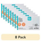  8 Pack  Pen gear Ruled Index Cards  3  X 5   White  100 Count-free Shipping