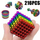 216pcs - Colorful Ball Desk Adult Educational Toys  Creative Assembled Gifts2025