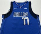 Luka Doncic  77 Dallas Mavericks Icon Edition Swingman Men s Jersey Blue Size 52